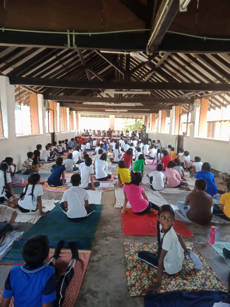 Image00003YogasanaProgramforSchoolChildrenHomagama