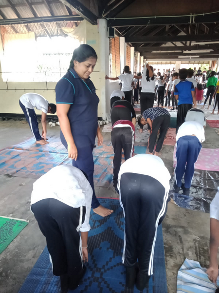 Image00005YogasanaProgramforSchoolChildrenHomagama