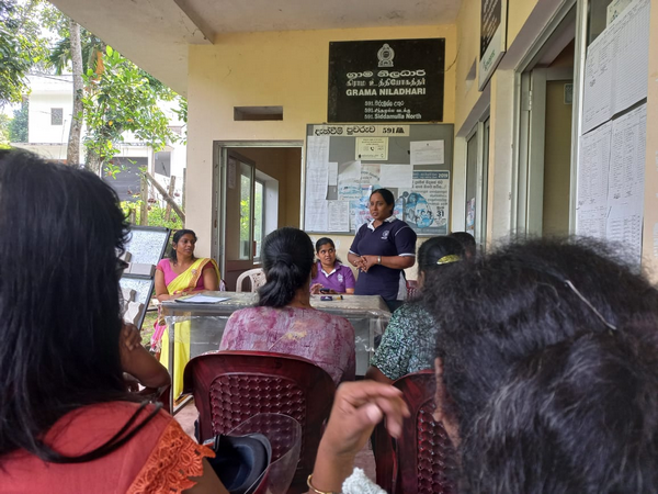 community awareness program in Siddhamulla 