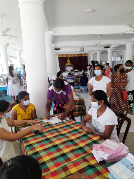 A health medical clinic at Homagama Kahathuduwa North Sumana Dharmayatana 2