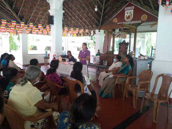 program to reorganize women work 3