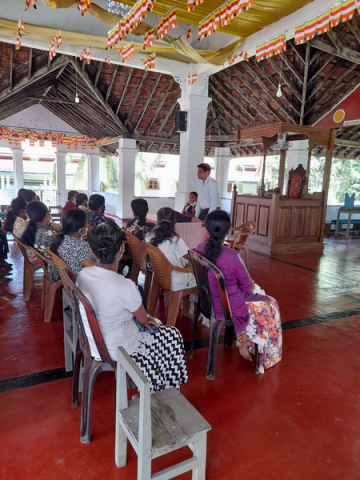 A training program on food safety / Homagama (Heraliawala Village Officer Domain)