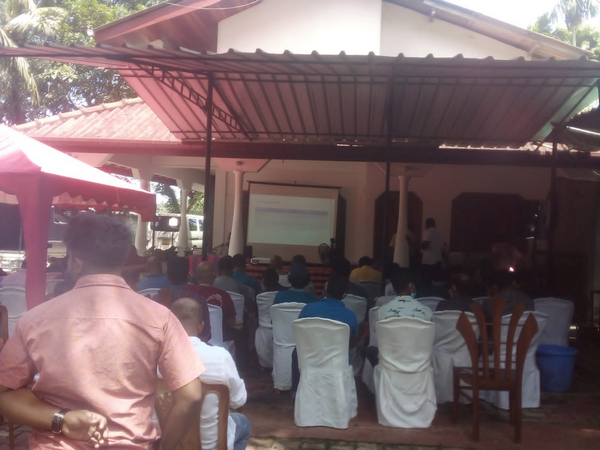 A one-day training program on "quarantine and packaging of ornamental fish" / Homagama