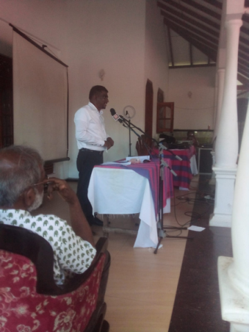 An awareness of the members of the Village Development Society regarding urban gardening / Homagama (Mathegoda East)