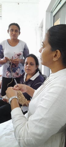 Handicraft training workshop for low-income women / Homagama (2022-09-04)