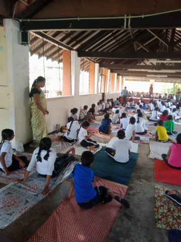 A yogasana program for school children / Homagama