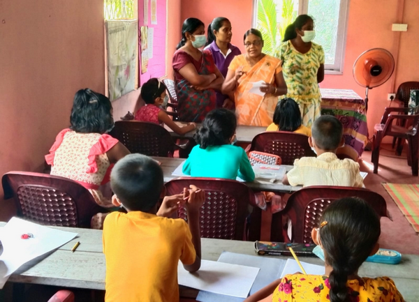 An Art Competition on the occasion of World Children's Day / Homagama (Katuwana Domain) (2022)