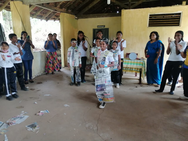 A "One Day Leadership Training Camp" at Homagama Navalamulla Village in celebration of World Children's Day (2022-10-01)