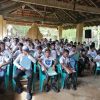 A "One Day Leadership Training Camp" at Homagama Navalamulla Village in celebration of World Children's Day (2022-10-01)