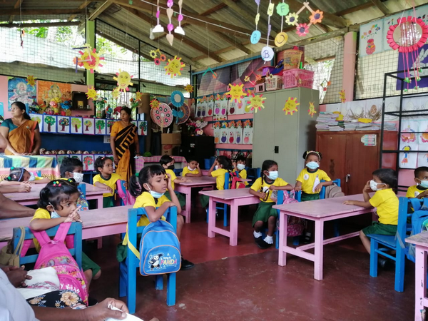 Implementation of nutrition programs targeting pre-school children / Homagama - Rilawala division