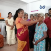 A distribution of eyeglasses for the elderly in celebration of World Elderly Day / Homagama (Kiriwatthuduwa North Division) (2022-10-19)