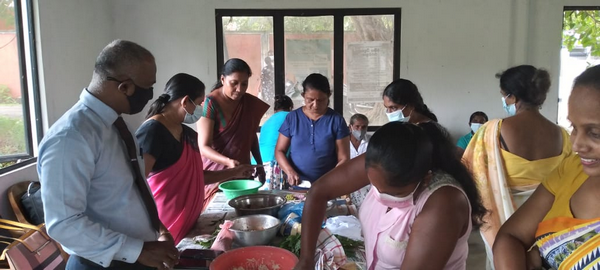 A "Food Security and Local Food Promotion" program at Homagama Rilawala (2022-10-20)