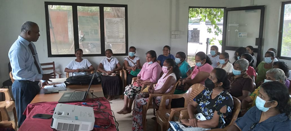 A "Food Security and Local Food Promotion" program at Homagama Rilawala (2022-10-20)