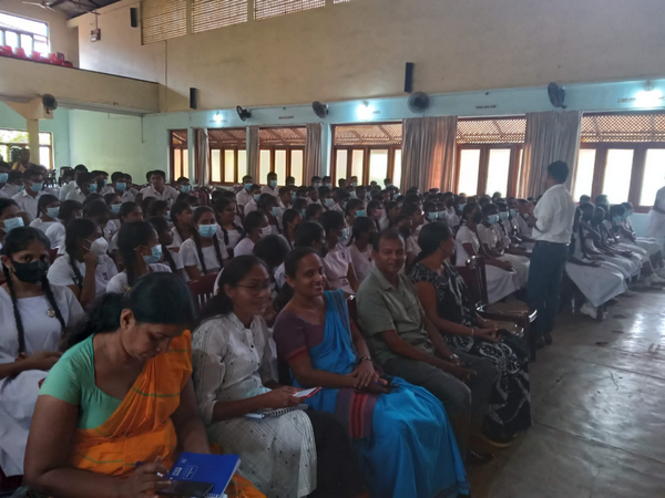 A literary lecture for Advanced Level school students / Homagama (2022)