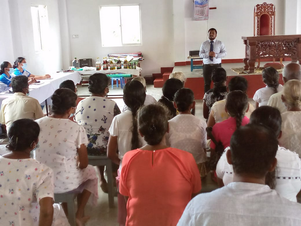 An Elderly Clinic on World Elderly Day / Homagama Dolahena
