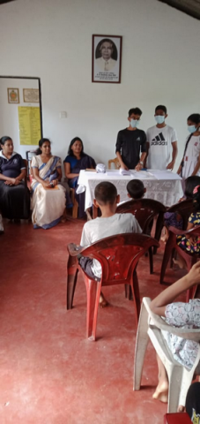 Homagama Diyagama East "Savimat" Children's Social Children's Home Inspection