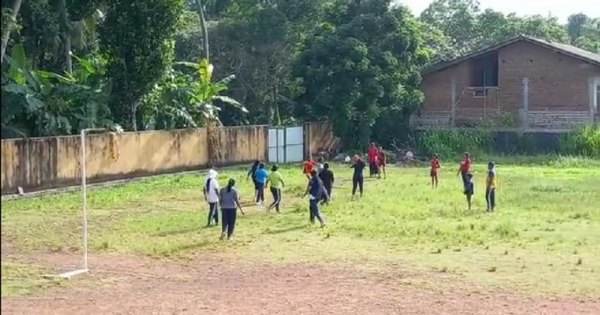 Women's netball and volleyball training program in celebration of sports day / Homagama