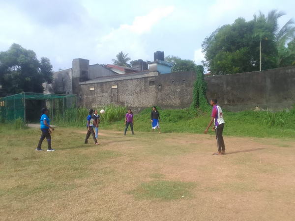 Women's netball and volleyball training program in celebration of sports day / Homagama