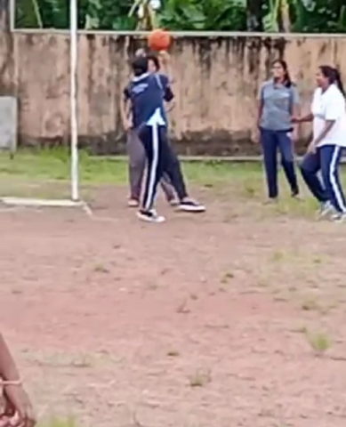 Women's netball and volleyball training program in celebration of sports day / Homagama