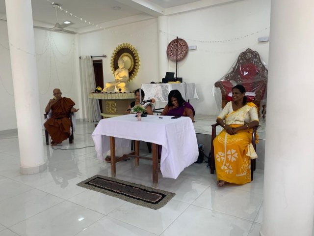 A song enjoyment program for Dhamma school students at Homagama (2023-02-12)