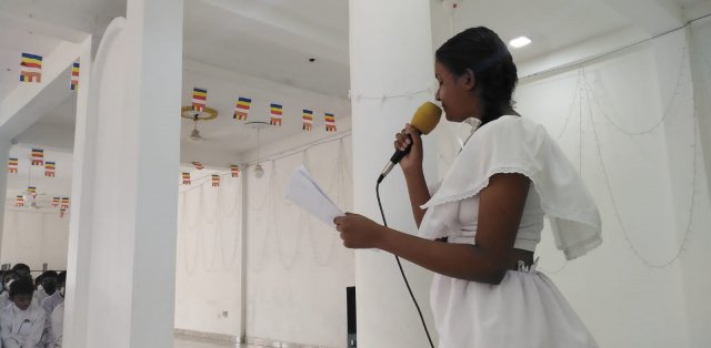 A song enjoyment program for Dhamma school students at Homagama (2023-02-12)