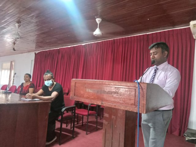 An attitude development program for arts students at Homagama (2023-02-13)