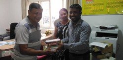 "A book is a light for the eyes" program at Homagama (2023-07-13)