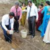 Laying the foundation stone of two "Jaya Vimana" houses in Homagama (2023-10-20)