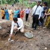 Laying the foundation stone of two "Jaya Vimana" houses in Homagama (2023-10-20)
