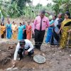 Laying the foundation stone of two "Jaya Vimana" houses in Homagama (2023-10-20)