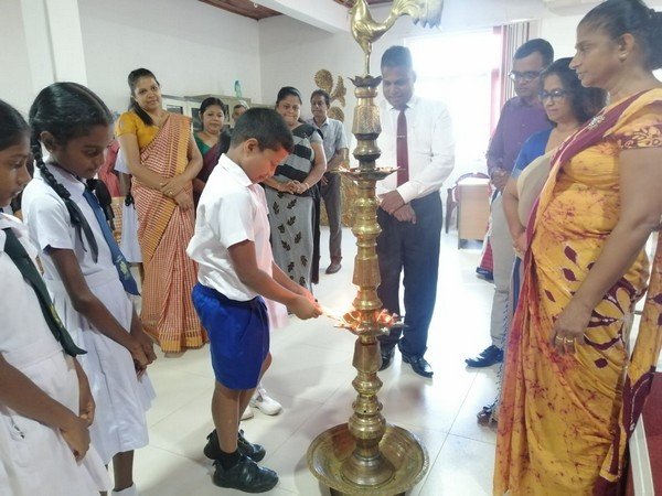 Homagama "Samurdhi Praja Moola Sisu Power Social Care" exercise books for school children (2023)